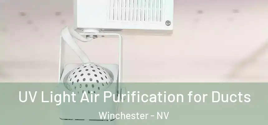  UV Light Air Purification for Ducts Winchester - NV